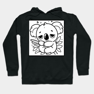 Adorable Sleepy Koala Hoodie